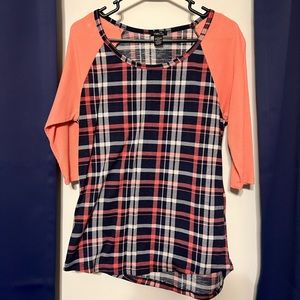 Rue21 Plaid shirt.